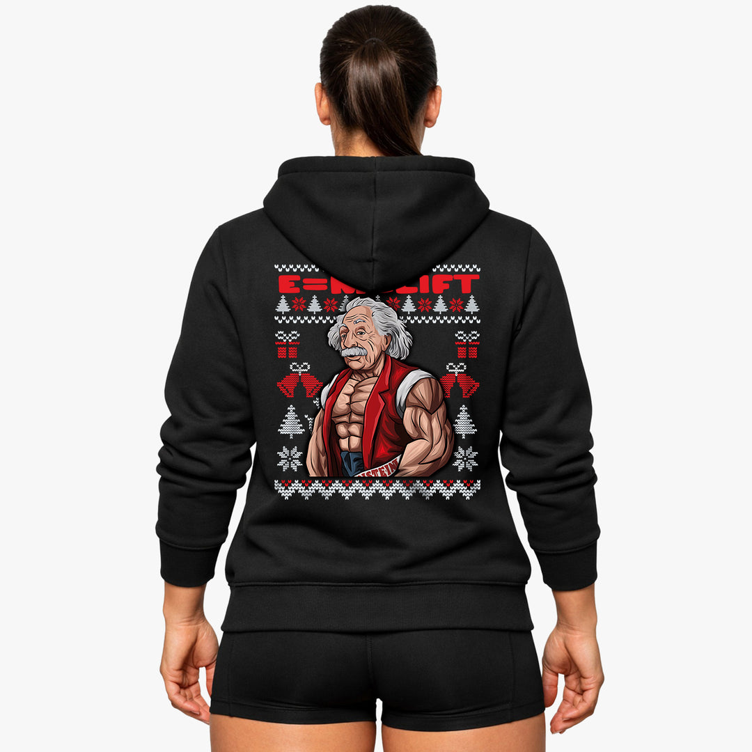 E = mclift (backprint) hættetrøje