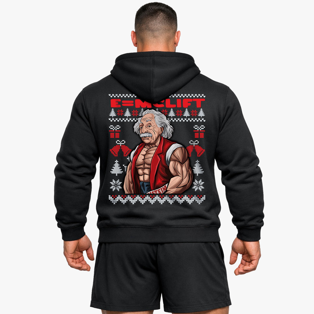 E = mclift (backprint) hættetrøje