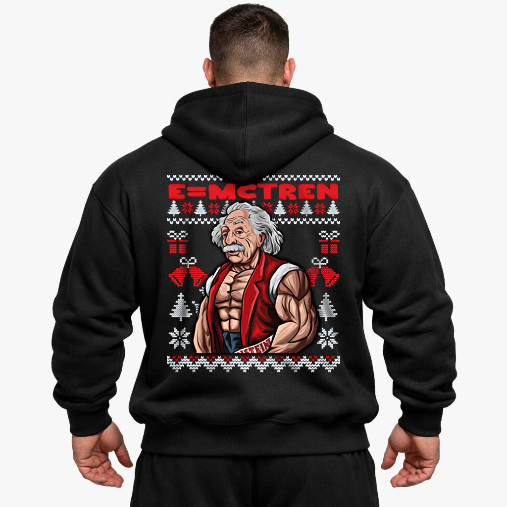 E = McTren overdimensioneret (backprint) hættetrøje