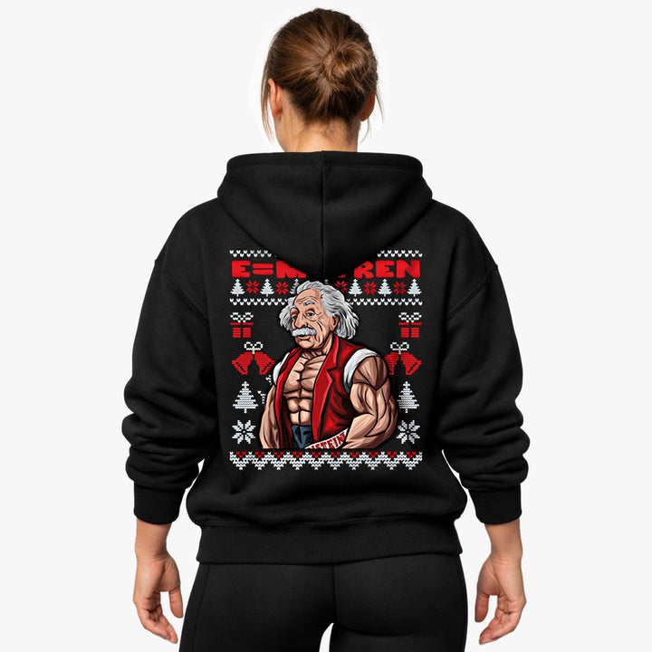 E = McTren overdimensioneret (backprint) hættetrøje