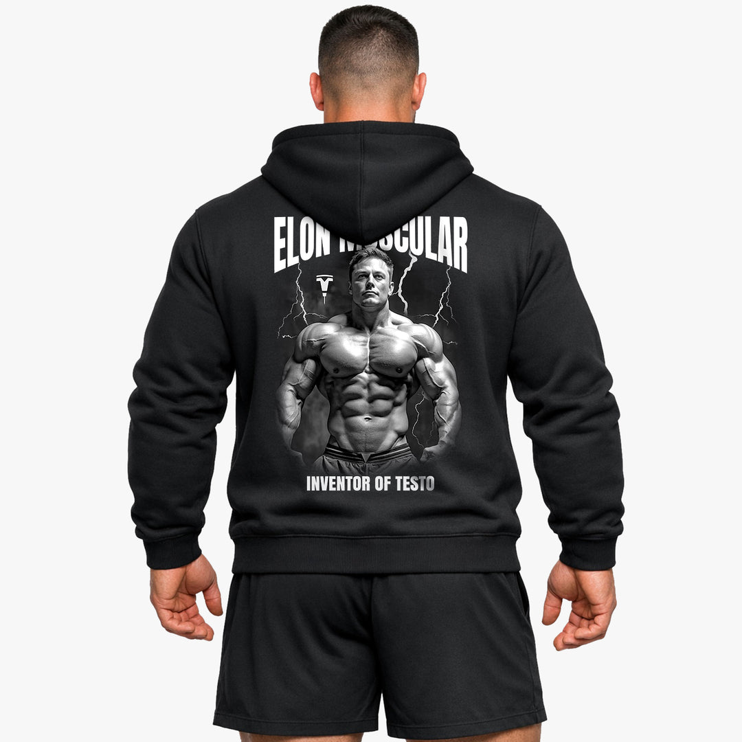 Elon muskuløs (backprint) hættetrøje