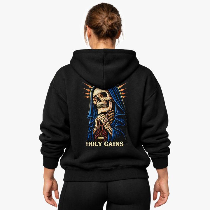Faderland overdimensioneret (backprint) hættetrøje