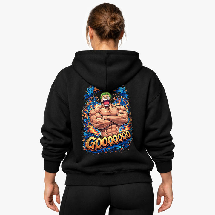 Faderland overdimensioneret (backprint) hættetrøje