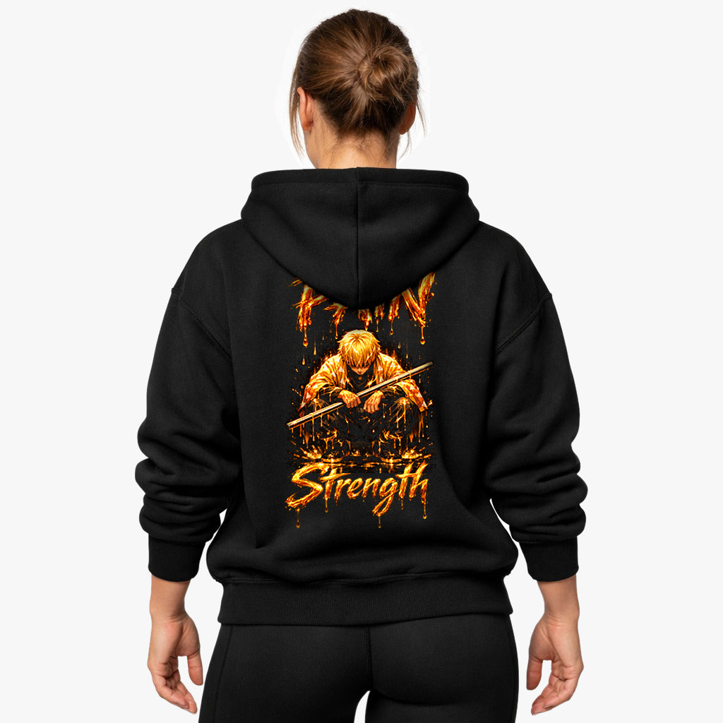 Faderland overdimensioneret (backprint) hættetrøje