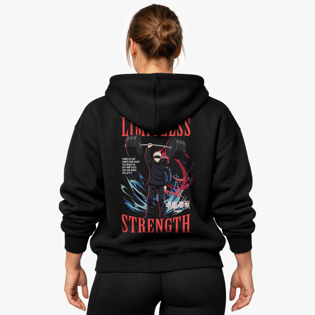 Faderland overdimensioneret (backprint) hættetrøje