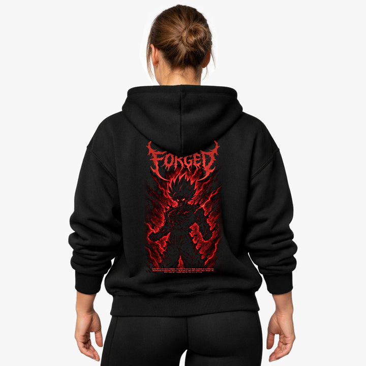 Faderland overdimensioneret (backprint) hættetrøje