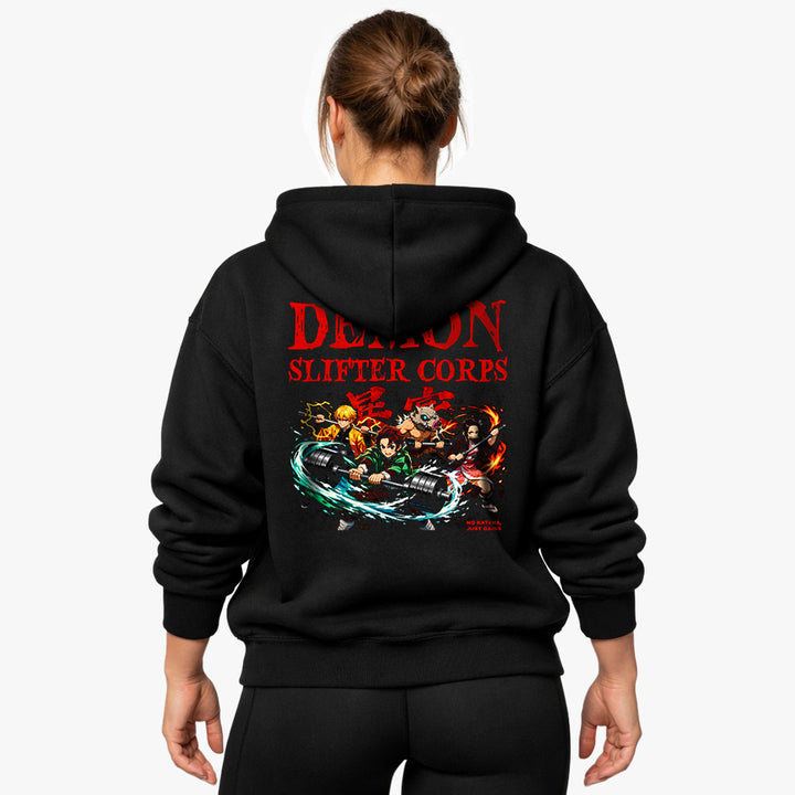 Faderland overdimensioneret (backprint) hættetrøje