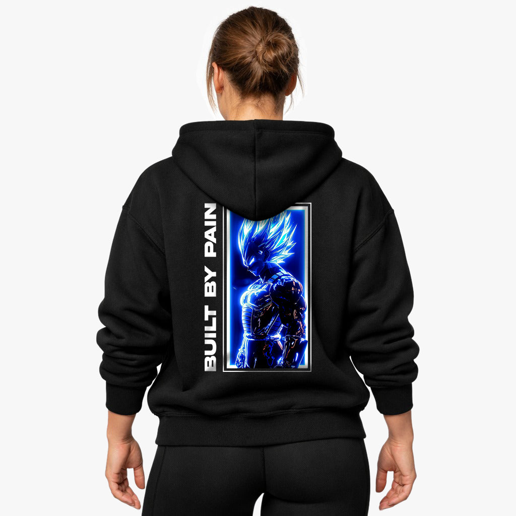 Faderland overdimensioneret (backprint) hættetrøje
