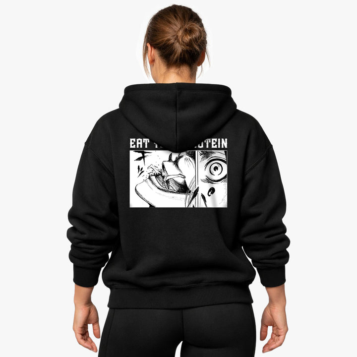 Faderland overdimensioneret (backprint) hættetrøje