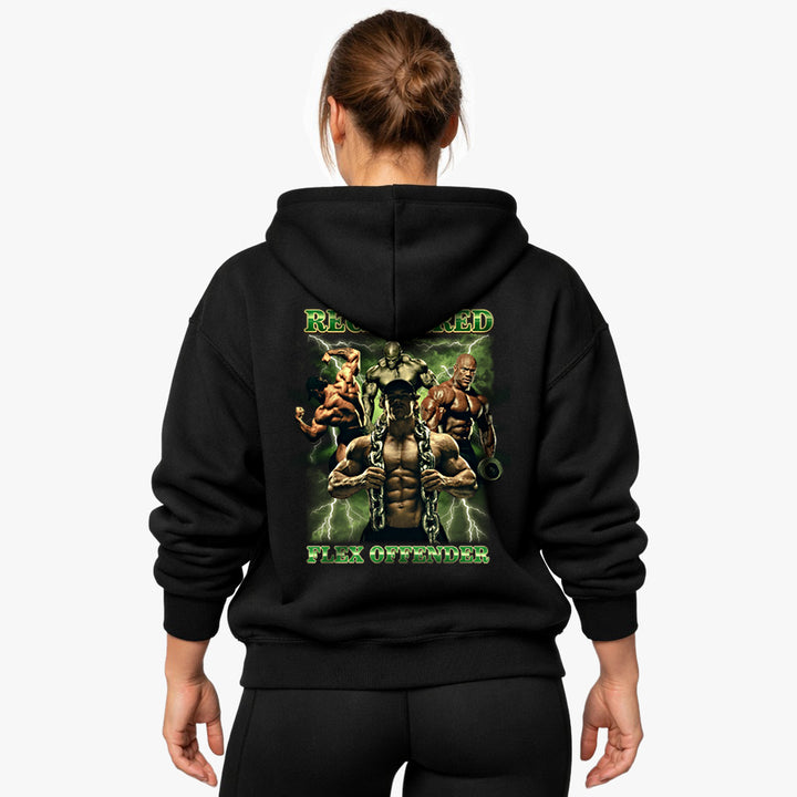 Faderland overdimensioneret (backprint) hættetrøje