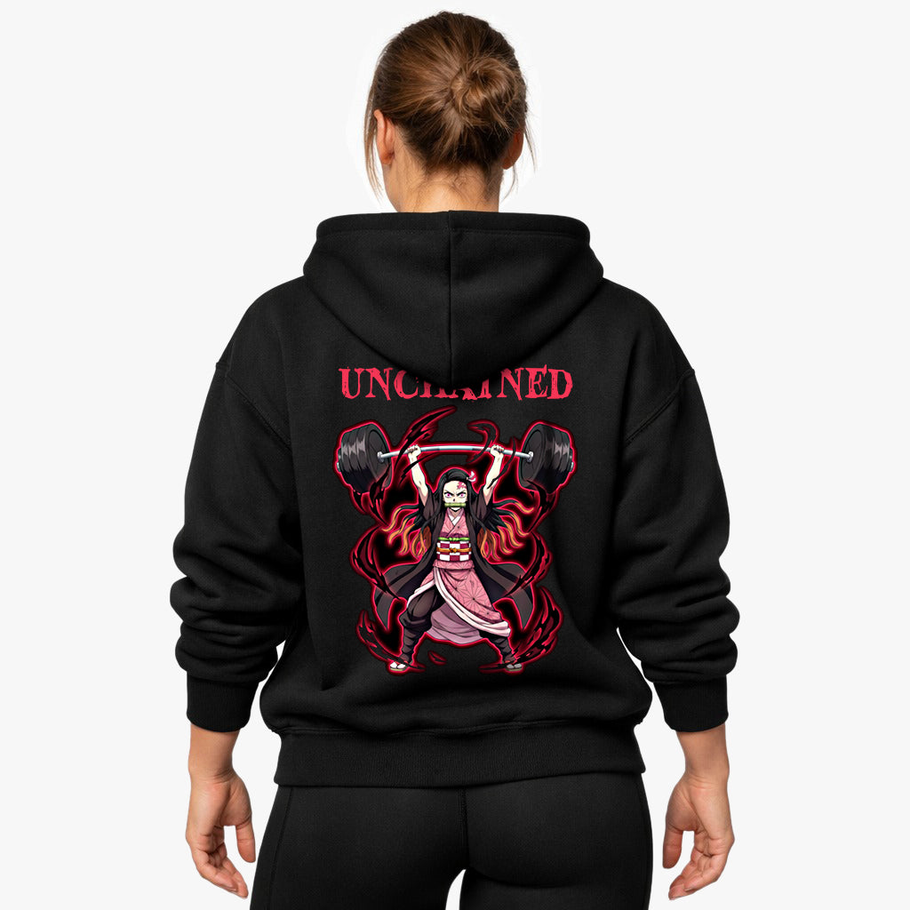 Faderland overdimensioneret (backprint) hættetrøje