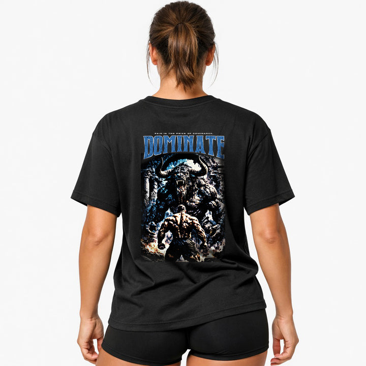 Faderland overdimensioneret (backprint) shirt
