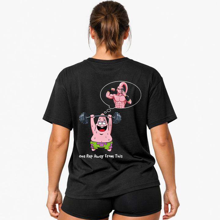 Faderland overdimensioneret (backprint) shirt