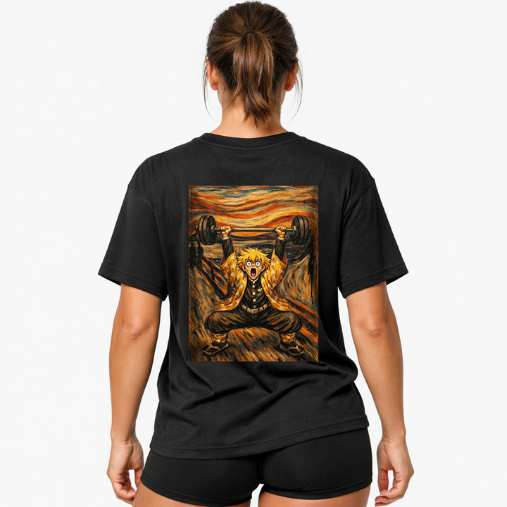 Faderland overdimensioneret (backprint) shirt
