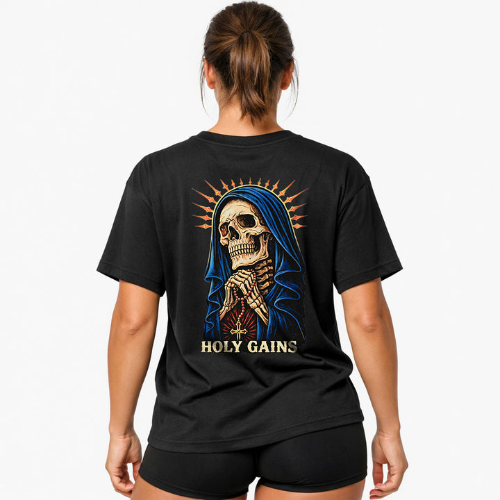 Faderland overdimensioneret (backprint) shirt