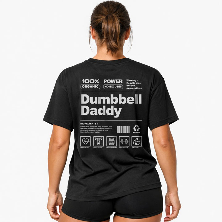 Faderland overdimensioneret (backprint) shirt