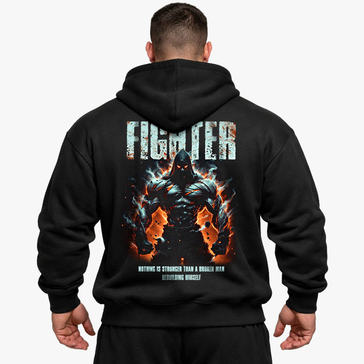 Fighter Oversized (BackPrint) Hoodie