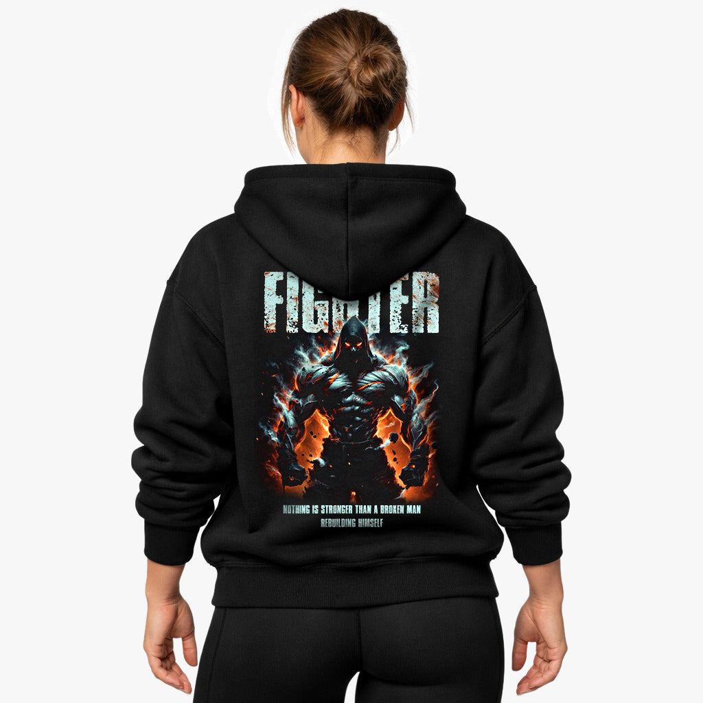 Fighter Oversized (BackPrint) Hoodie