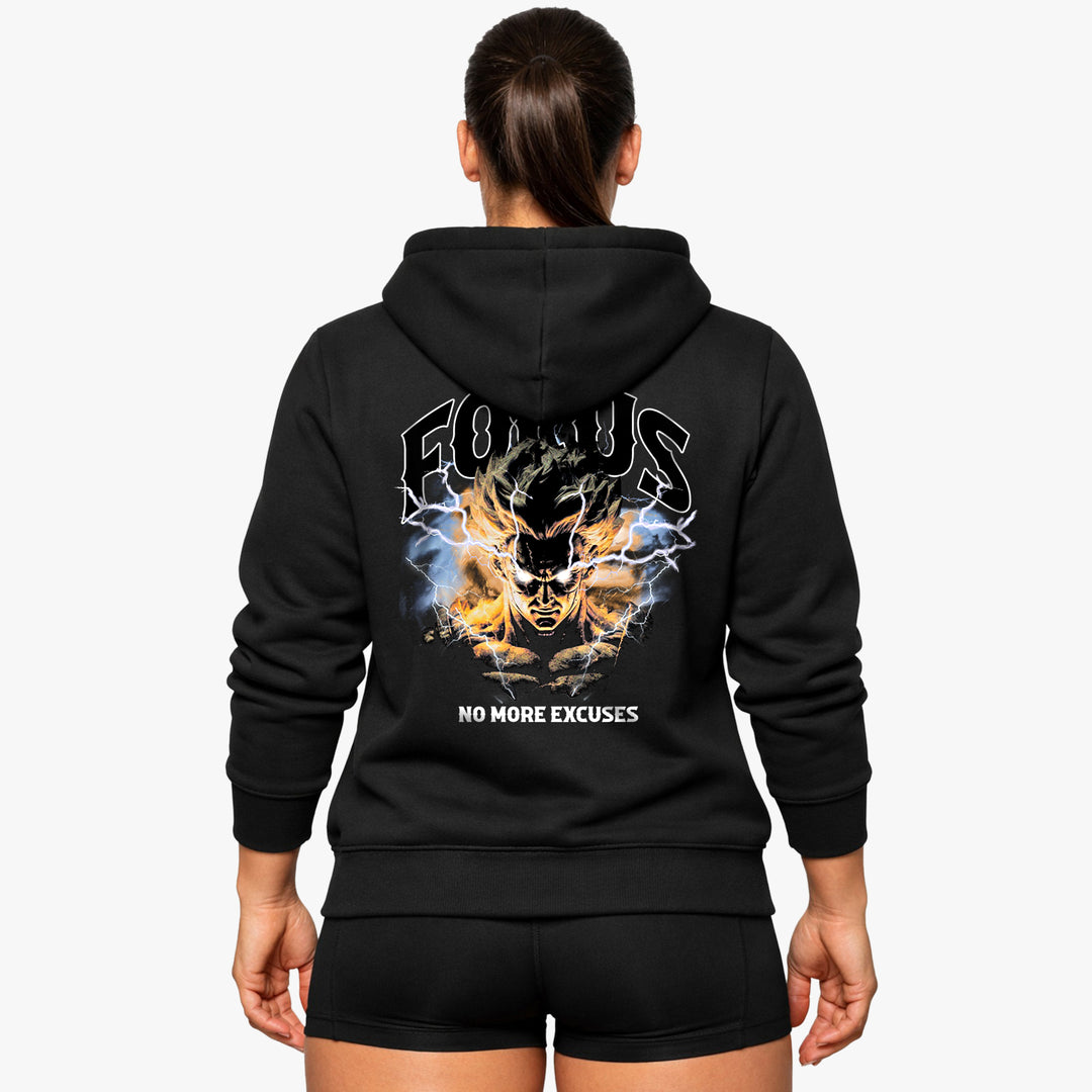 Sweat à capuche Focus (backprint)