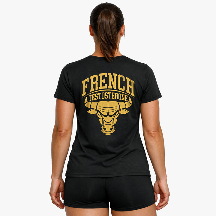 Fransk testosteron (backprint) T-shirt