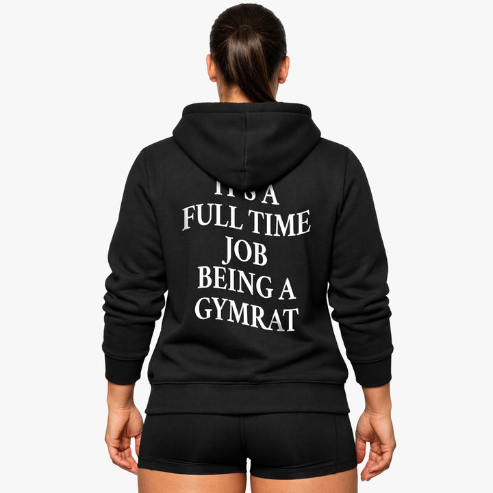 Fuldtidsjob (backprint) hættetrøje