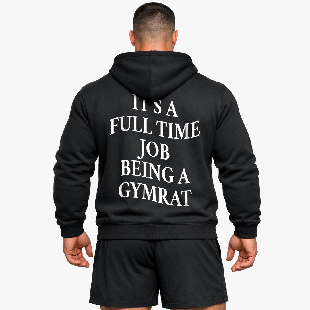 Fuldtidsjob (backprint) hættetrøje