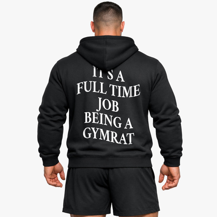 Fuldtidsjob (backprint) hættetrøje