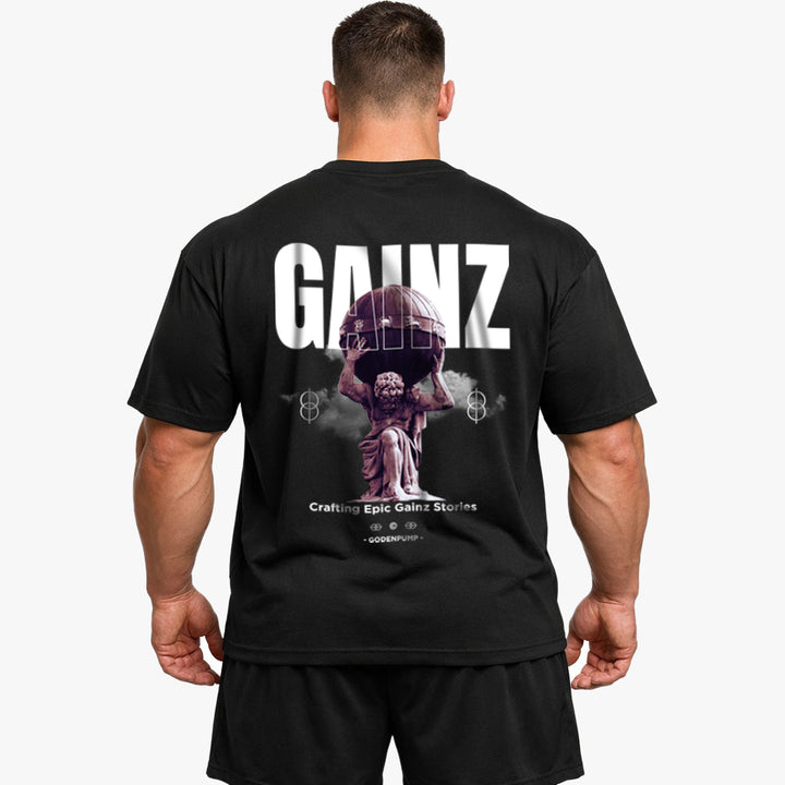 Gainz (Backprint) Oversized Shirt