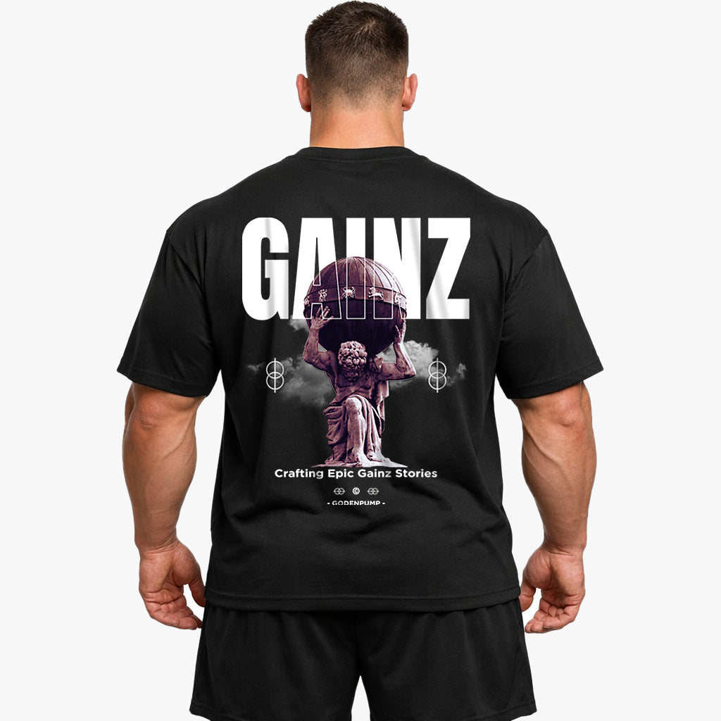 Gainz (Backprint) Oversized Shirt