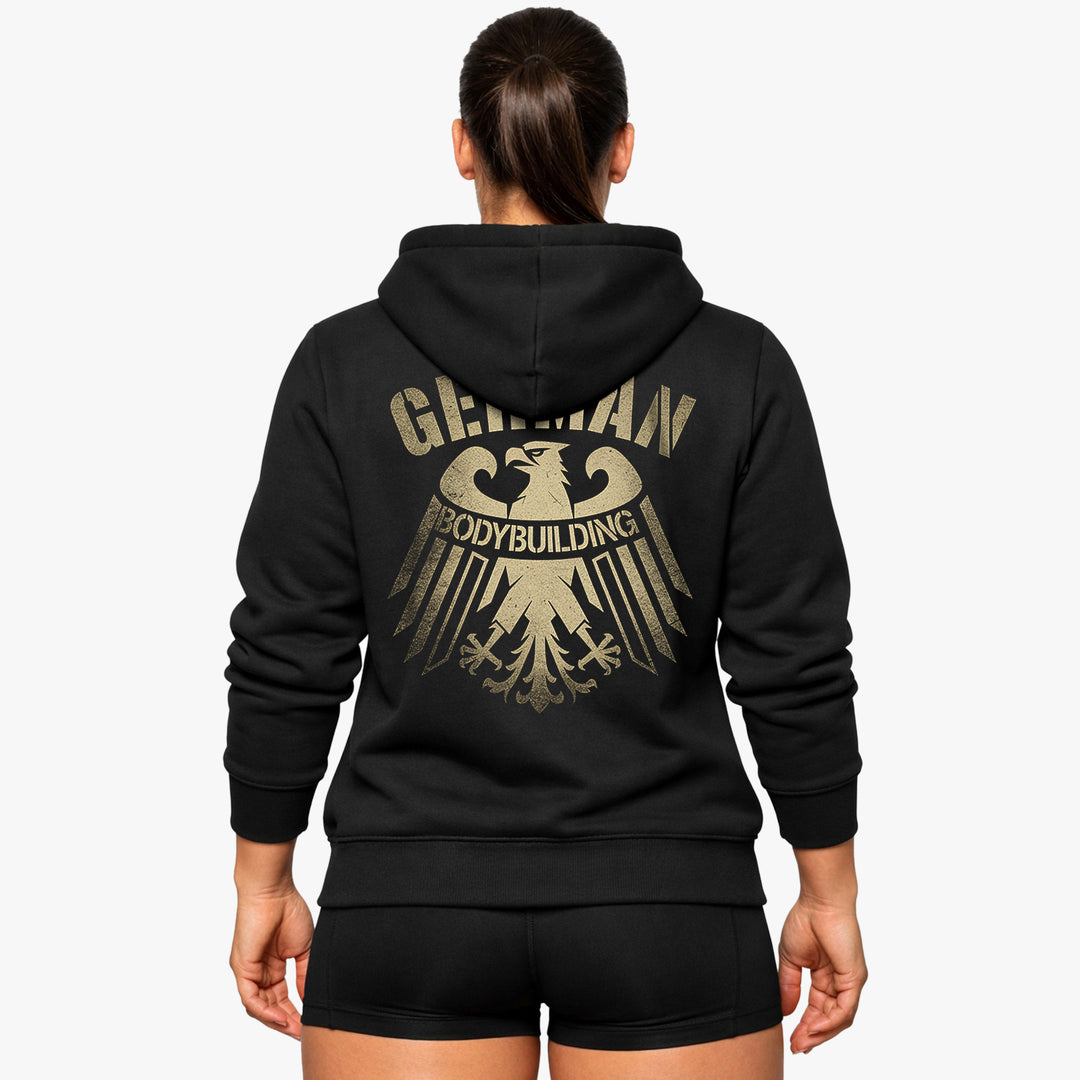 Tysk bodybuilding (backprint) hættetrøje