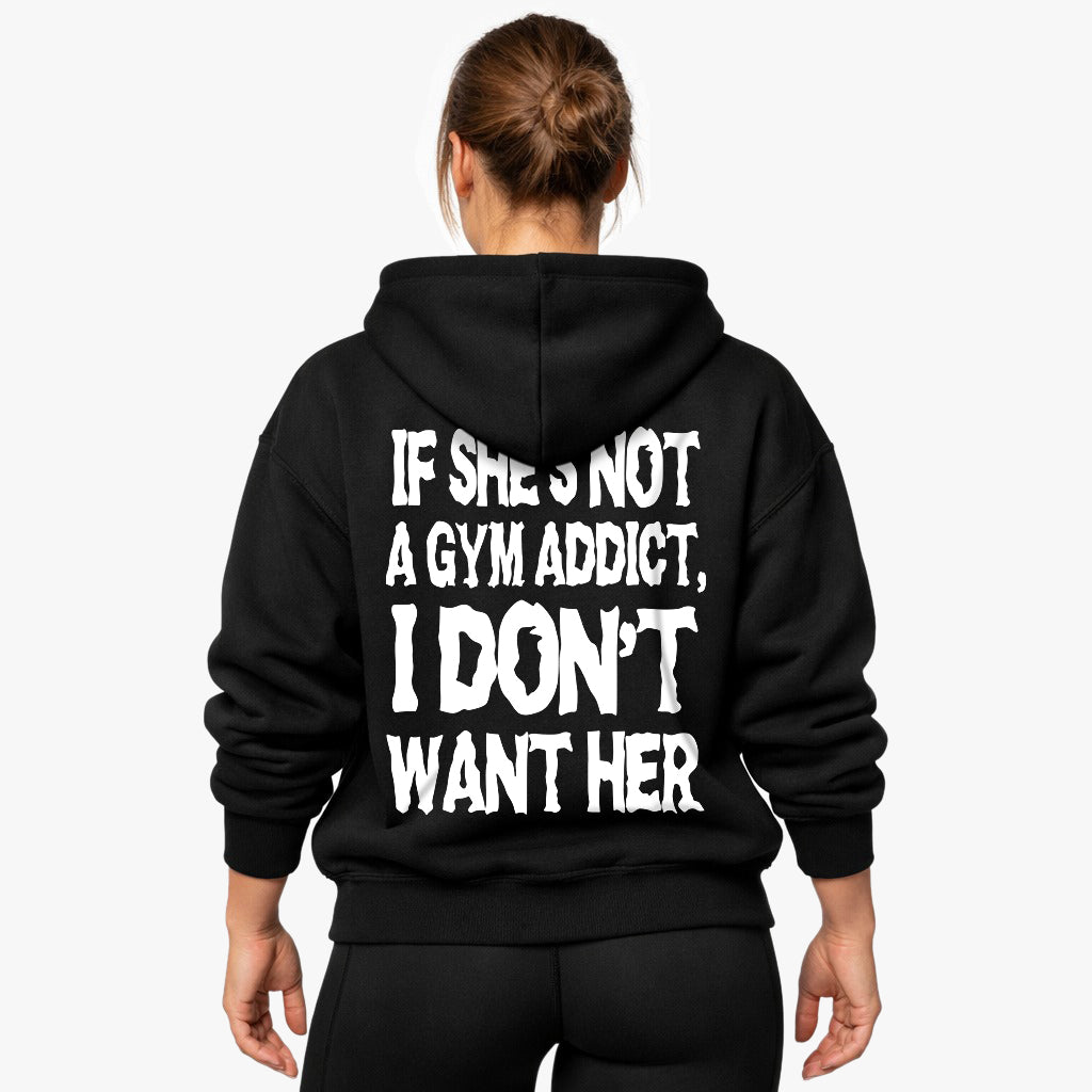 Gym Addict Oversized Hoodie