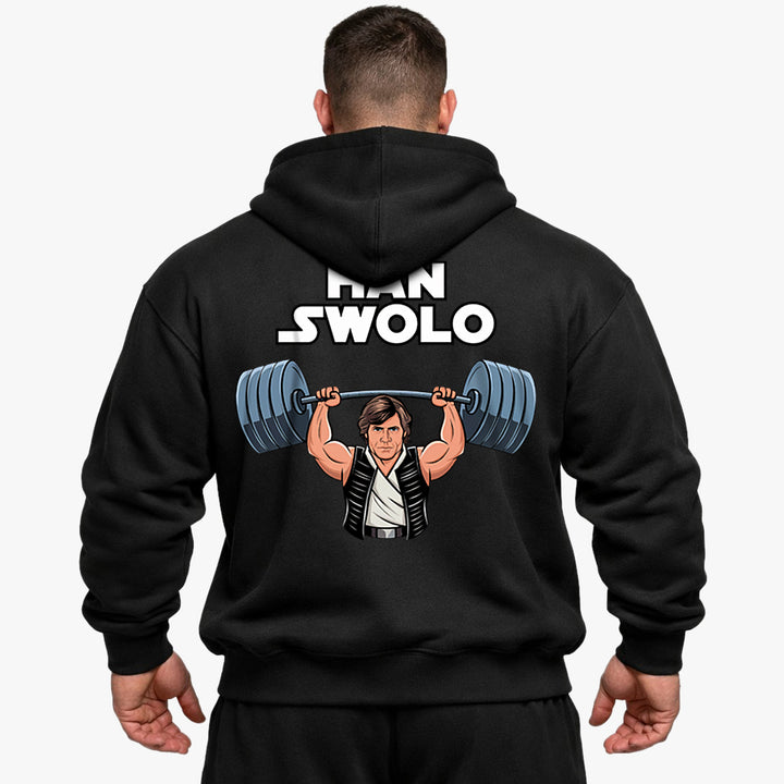 Han Swolo Oversized (Backprint) hættetrøje