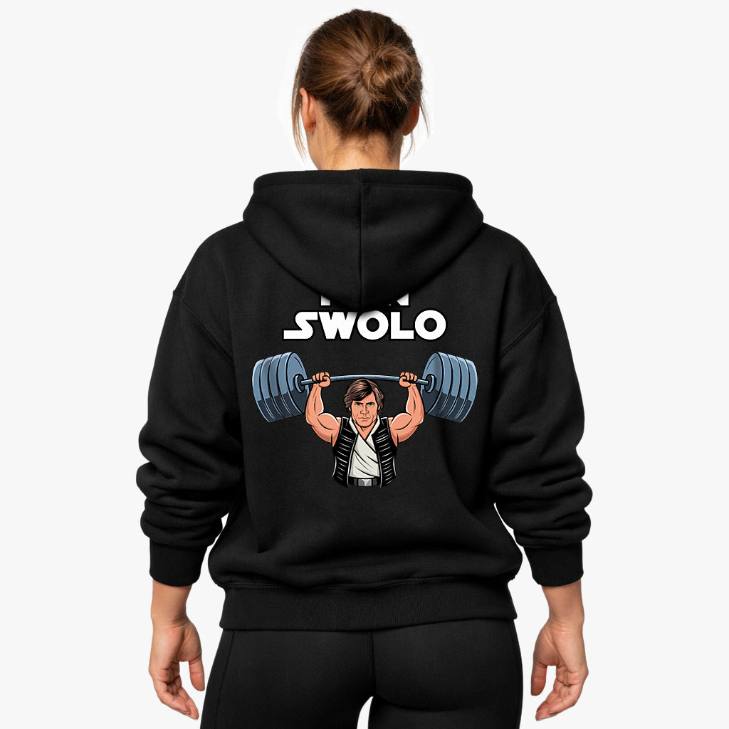 Han Swolo Oversized (Backprint) hættetrøje