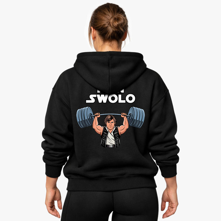 Han Swolo Oversized (Backprint) hættetrøje