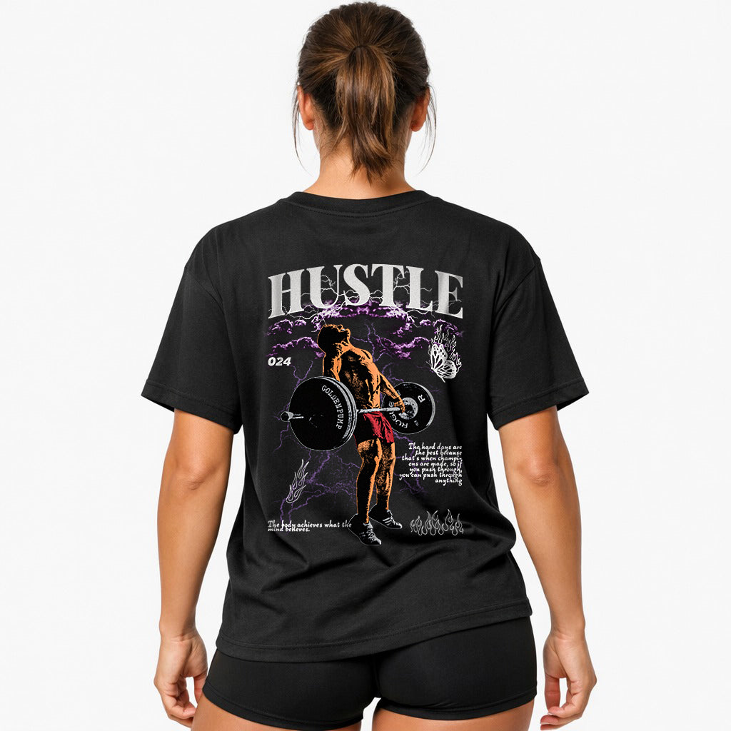 Hustle (Backprint) Oversize Blast