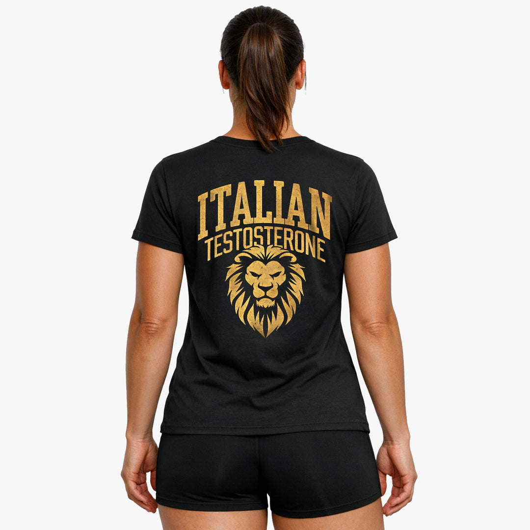 Italiensk testosteron (backprint) T-shirt