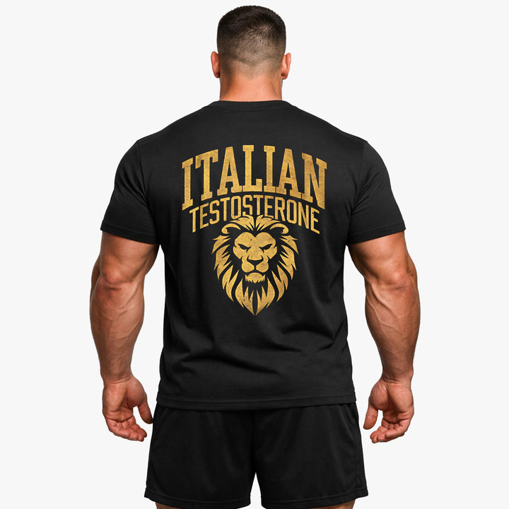 Italiensk testosteron (backprint) T-shirt
