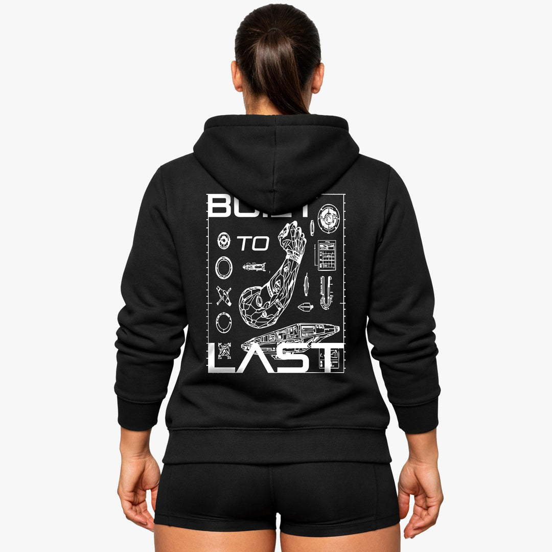 Sidste (backprint) hættetrøje