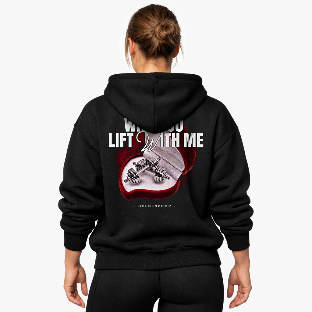 Lift with me Oversized Hoodie