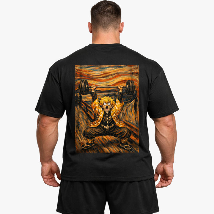 Faderland overdimensioneret (backprint) shirt