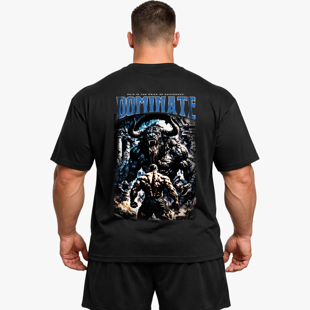 Faderland overdimensioneret (backprint) shirt