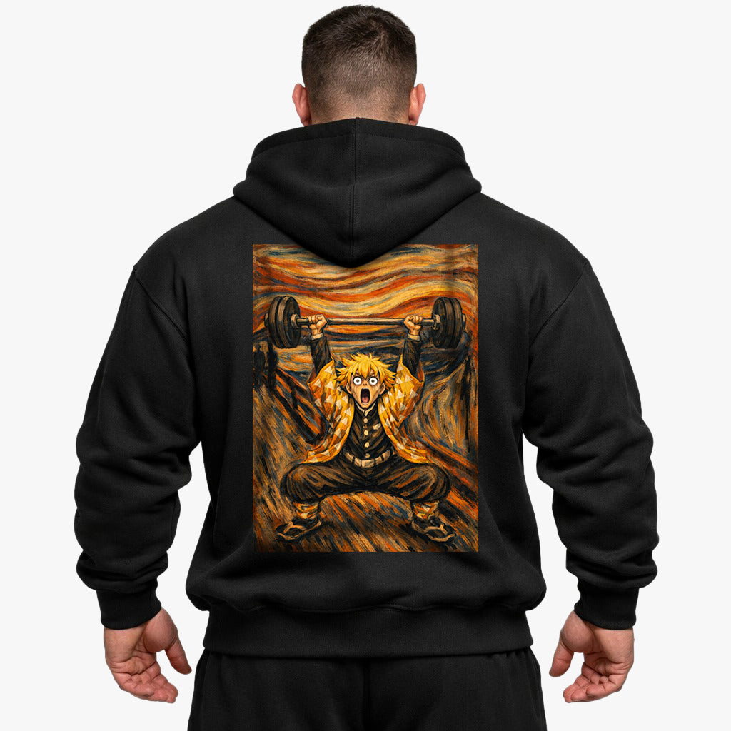 Faderland overdimensioneret (backprint) hættetrøje