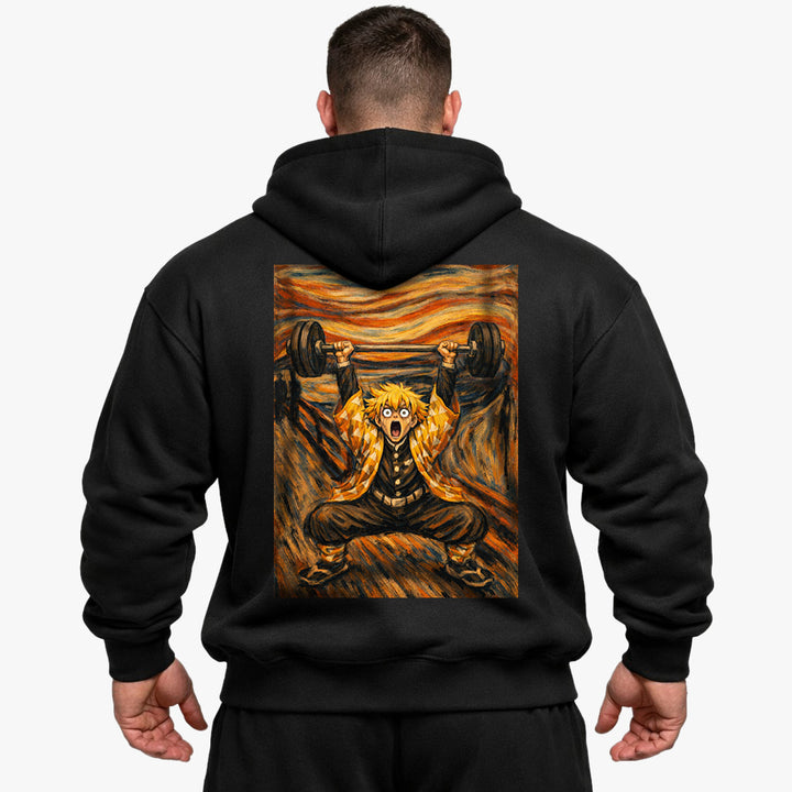 Faderland overdimensioneret (backprint) hættetrøje