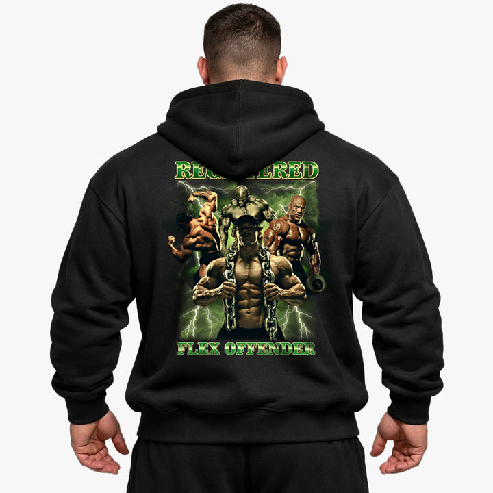 Faderland overdimensioneret (backprint) hættetrøje