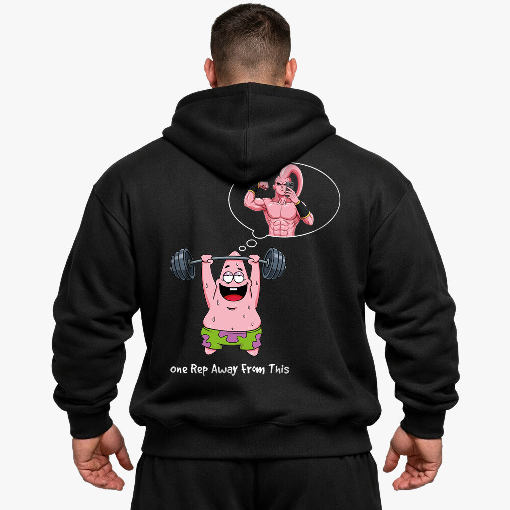 Faderland overdimensioneret (backprint) hættetrøje