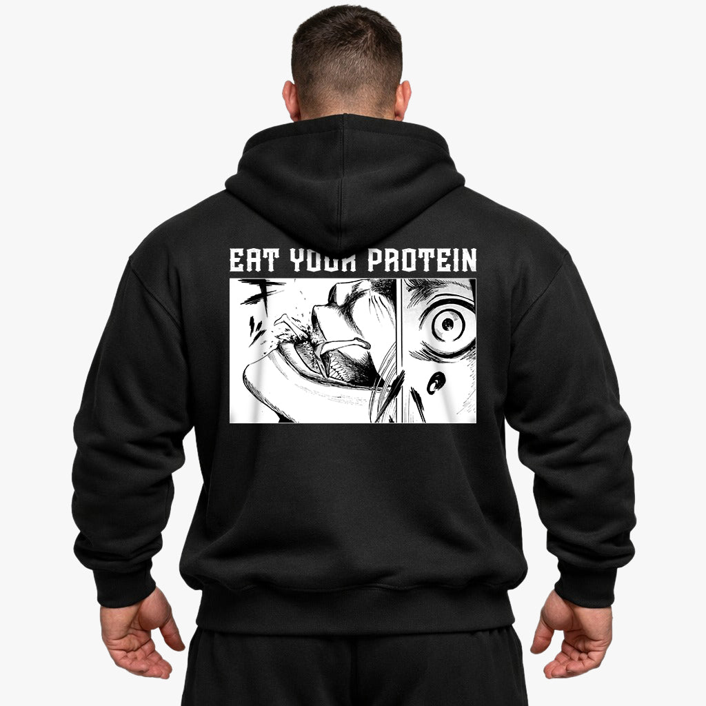 Faderland overdimensioneret (backprint) hættetrøje
