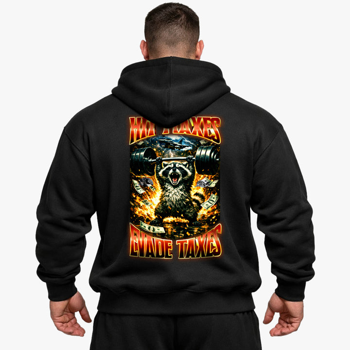Faderland overdimensioneret (backprint) hættetrøje