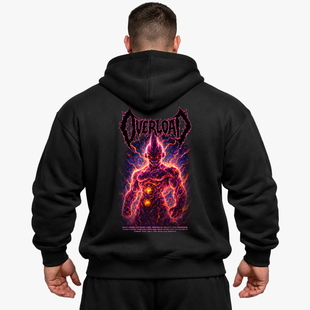 Faderland overdimensioneret (backprint) hættetrøje