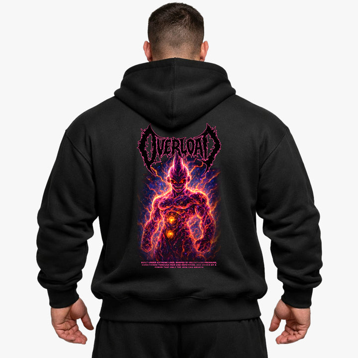 Faderland overdimensioneret (backprint) hættetrøje