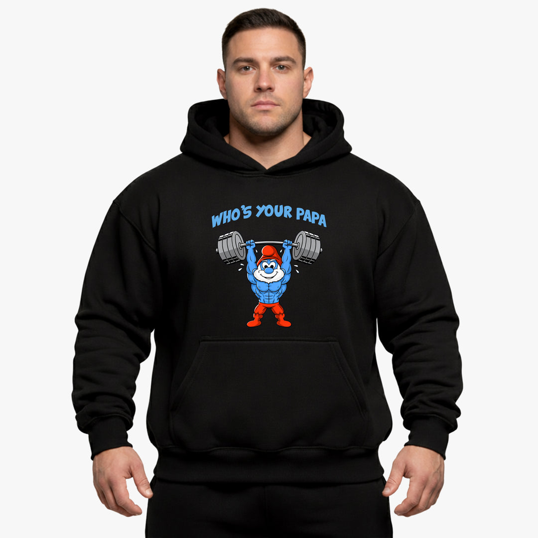 Faderland overdimensioneret (backprint) hættetrøje
